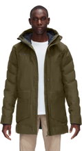 Mammut Winter-Parka Photics Hardshell Thermo (lasergeschweisst, wasserdicht, Daunenjacke) iguanagrün Herren